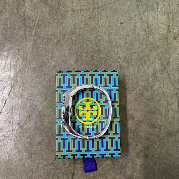 Tory Burch Silver Fitbit Holder Bracelet - Picture 3 of 5